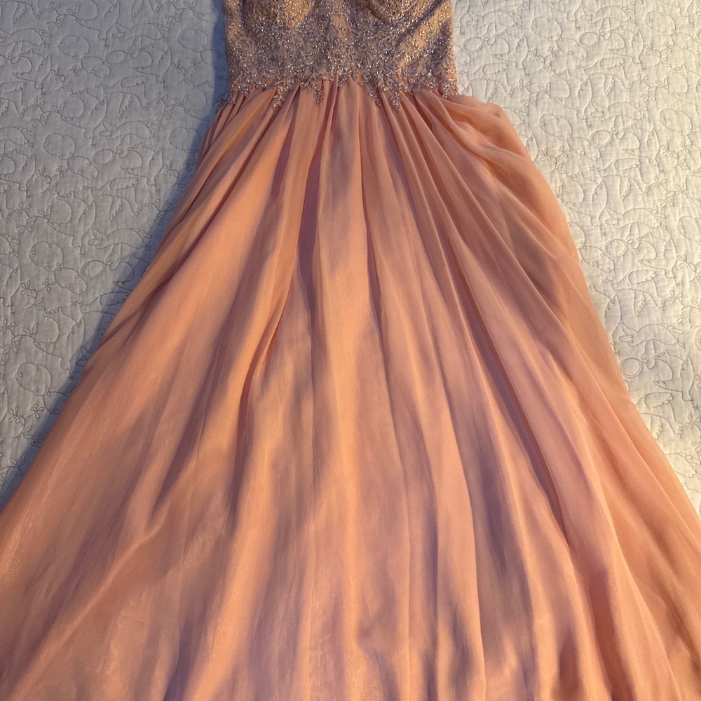 Prom dress long , worn once